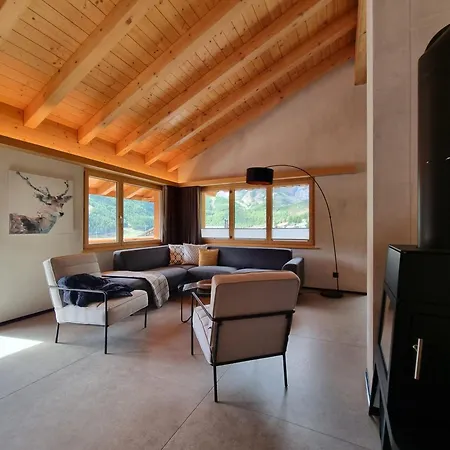 Sole Penthouse Apartmán Saas Fee